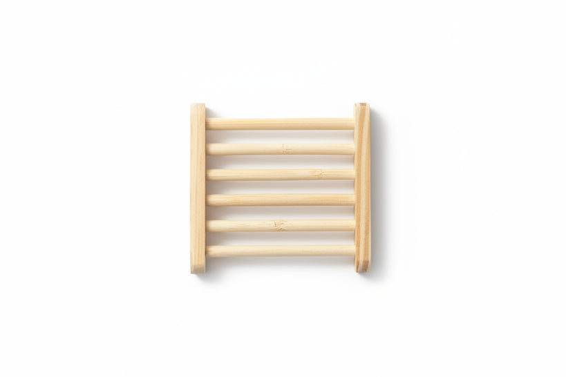 Premium Eco-Friendly Gift Set | Handmade Soap, bamboo soap dish & Natural Exfoliant